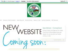 Tablet Screenshot of calistogaschools.org